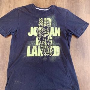 Nike air Jordan Jumpman Jordan has landed shirt